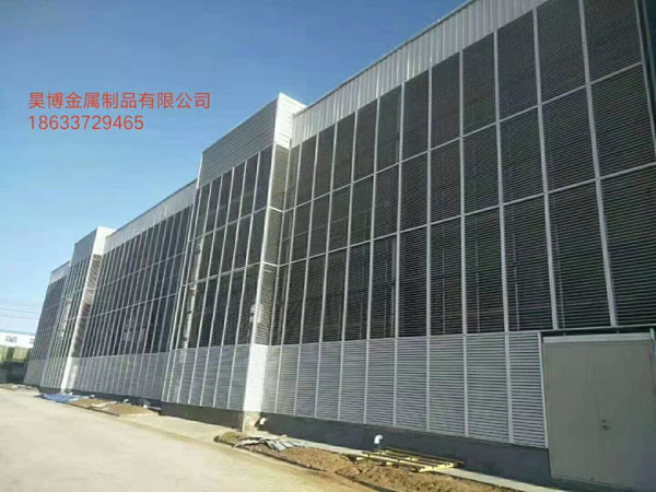 建築外牆百葉窗廠家安裝工程