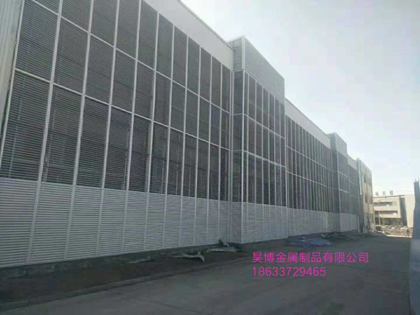 大型建築外牆體百葉窗廠家安裝案（àn）例